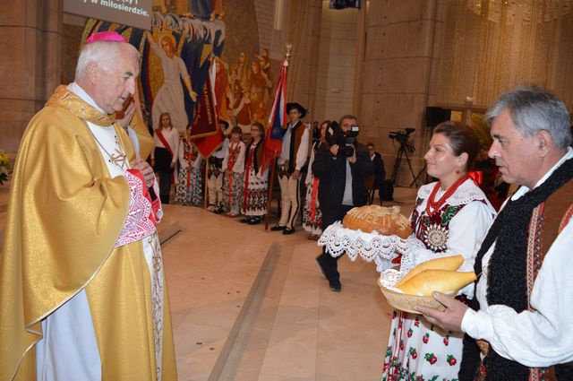 Górale w Centrum św. Jana Pawła II w Krakowie