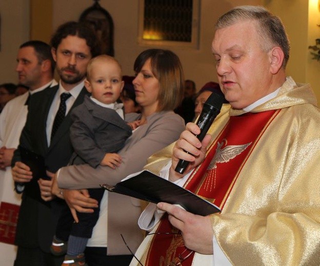 Instalacja relikwii św. Jana Pawła II w Gorzowie Wlkp.