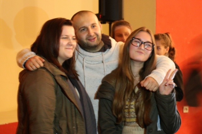 Gimnazjaliści w Henrykowie