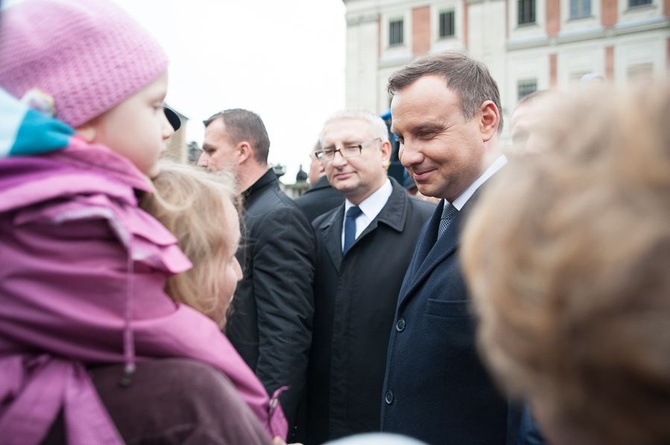 Andrzej Duda w Pszczynie