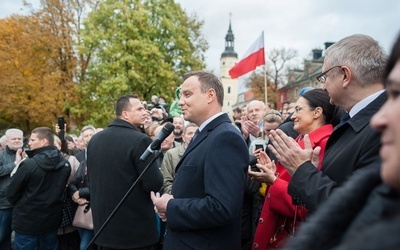 Andrzej Duda w Pszczynie