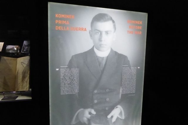 Kard. Kominek w Muzeum Watykańskim