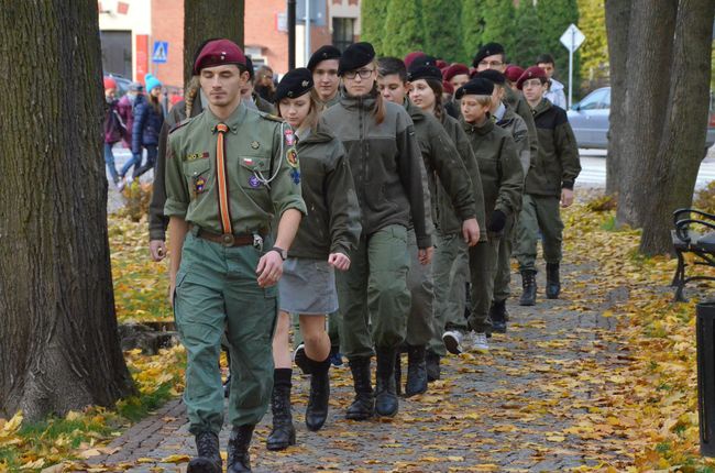 Spotkanie harcerzy i zuchów 