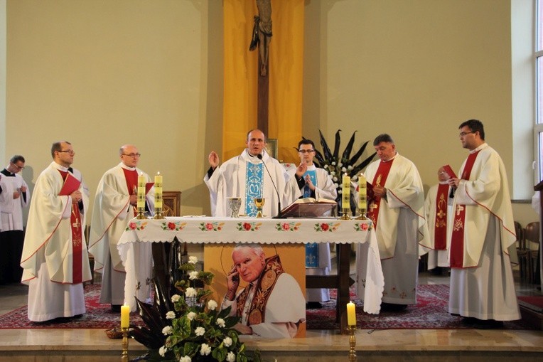 Obłóczyny kleryków WSD w Łowiczu