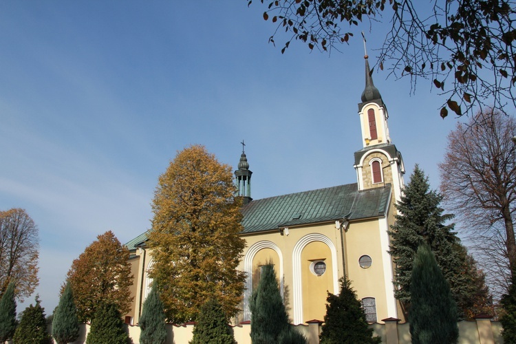 Łęg Tarnowski. Tablica ks. Klimaszewskiego