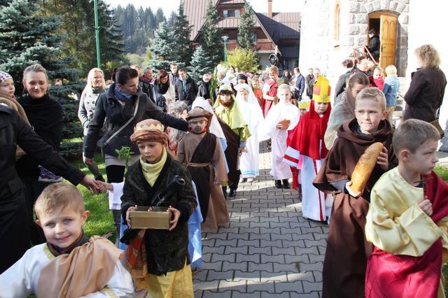 Korowód świętych w Poroninie 