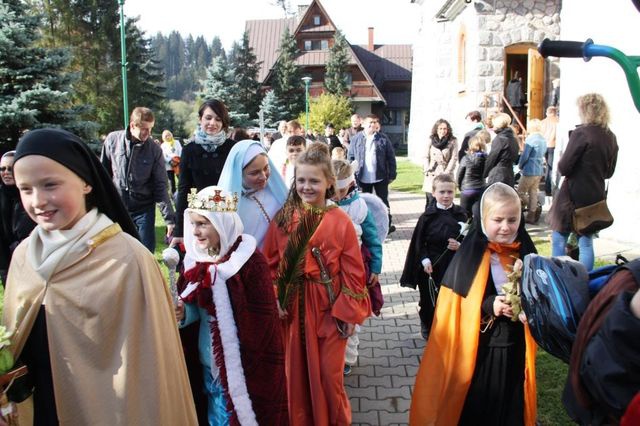 Korowód świętych w Poroninie 