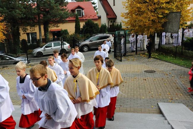 Prymicje biskupie na Woli Duchackiej