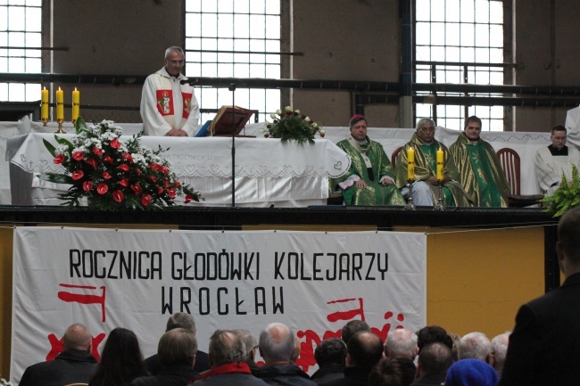 35-lecie głodówki kolejarzy