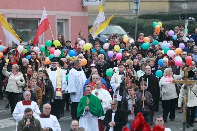 Złotoryjskie świętych marszowanie