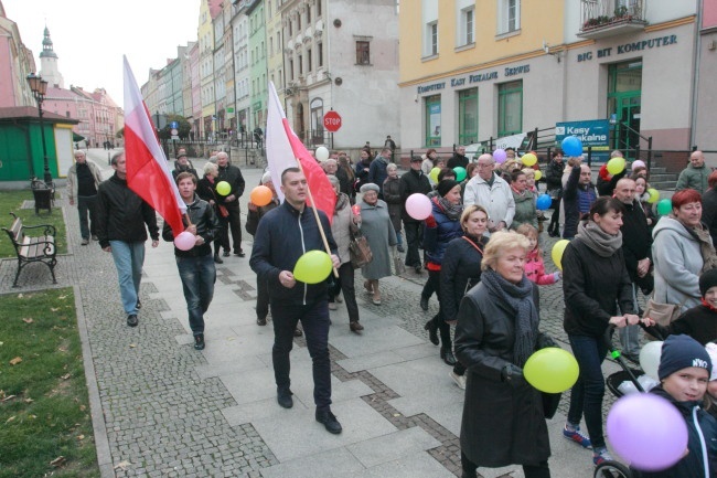 Złotoryjskie świętych marszowanie