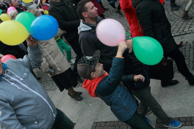 Złotoryjskie świętych marszowanie