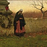 Jakub Schikaneder „Dzień Zaduszny”  olej na płótnie, 1888 Galeria Narodowa, Praga