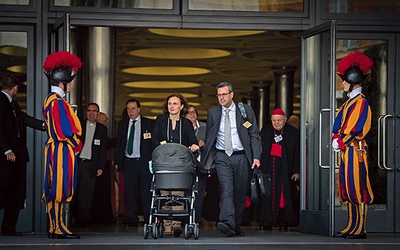 Audytorami na synodzie byli  też ludzie świeccy, także rodziny