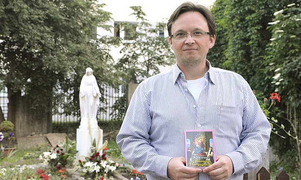 Marek Woś, inicjator Apostolatu Nowenny Pompejańskiej w Polsce, gościł w parafii na Żytniej z okazji wprowadzenia relikwii bł. Longo