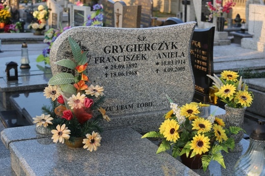 Cmentarz parafii w Ligocie