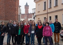 Animatorzy i wolontariusze poznawali atrakcje Tarnowa