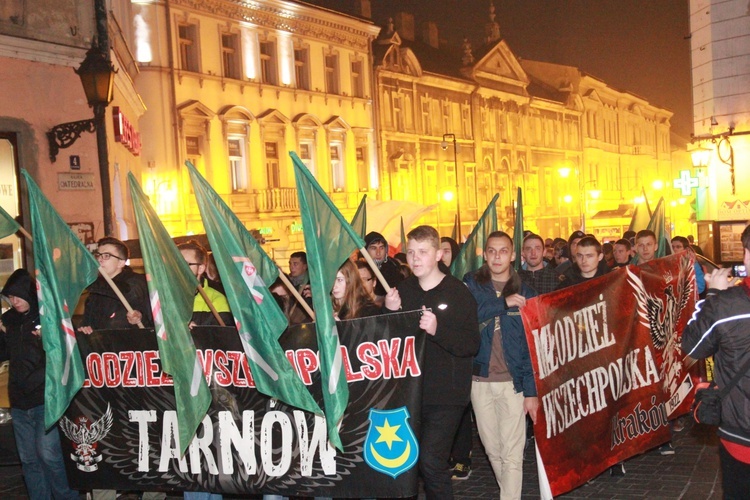 Marsz Niepodległości w Tarnowie