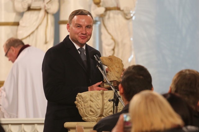 Prezydent Andrzej Duda w Bielsku-Białej na święcie Reformacji