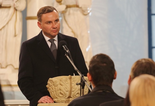 Prezydent Andrzej Duda w Bielsku-Białej na święcie Reformacji