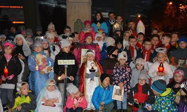 Sześć relikwii i biskup