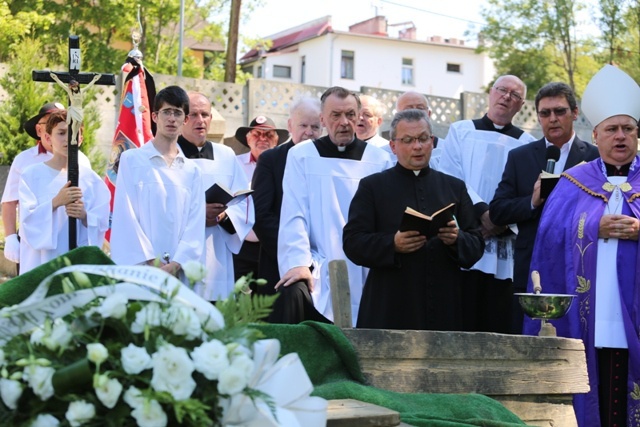 Ostatnie pożegnanie śp. Tadeusza Cozaca