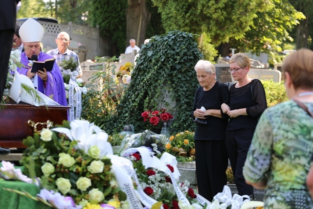 Ostatnie pożegnanie śp. Tadeusza Cozaca