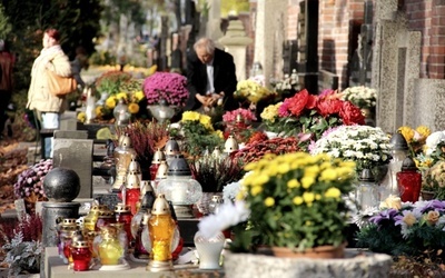 Wszystkich Świętych na cmentarzu na Woli