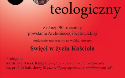 Wieczór teologiczny ze świętymi, Katowice, 5 listopada