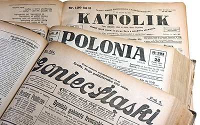  Gazety z 28 października 1925 r., dnia, w którym powstała diecezja katowicka, archiwum ŚBC