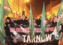 Manifestację zorganizowała i poprowadziła Młodzież Wszechpolska