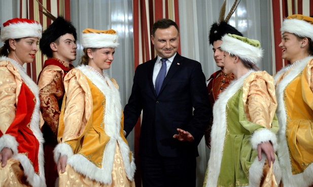 Rumunia: Prezydent Duda spotkał się z Polonią