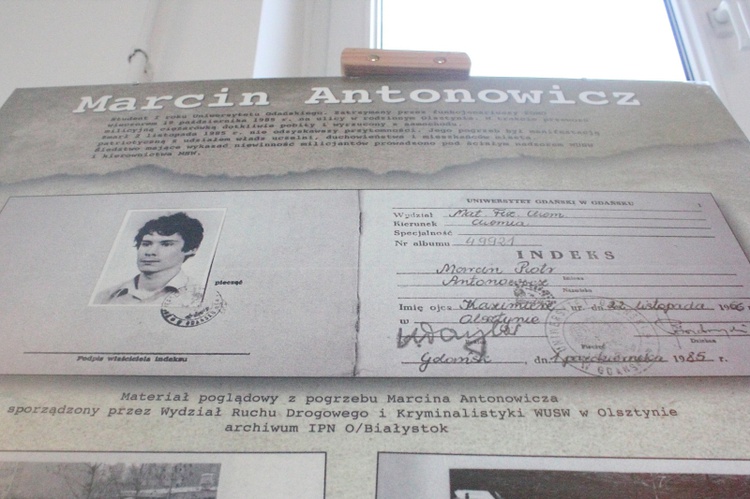 30. rocznica zamordowania Marcina Antonowicza