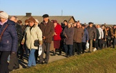 Z Krzyżem w byłym KL Birkenau