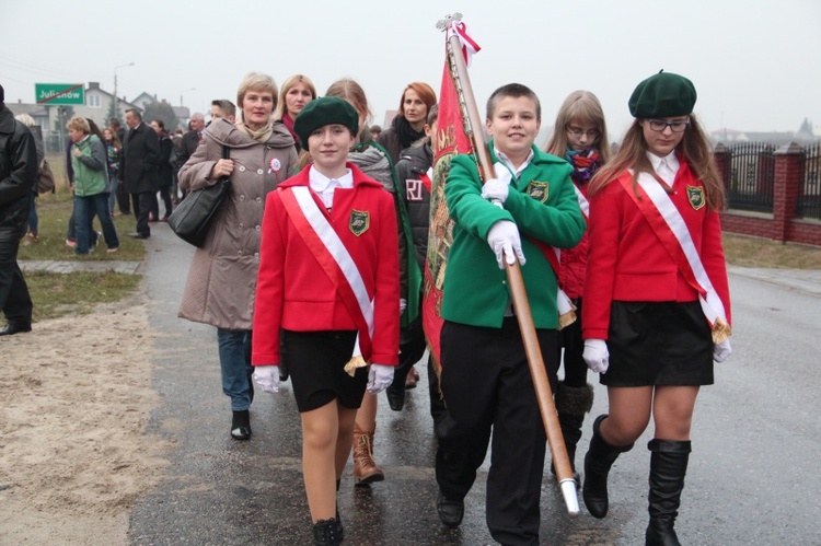 Uroczystości patriotyczne w Julianowie