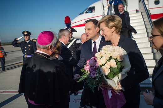 Andrzej Duda w Watykanie - cz. 1