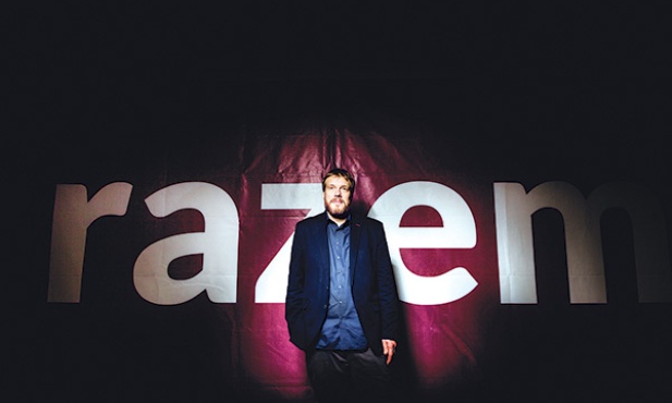 Adrian Zandberg dobrze wypadł w kampanii wyborczej. Wątpliwe jednak, by jego Partia Razem zdobyła masową popularność
