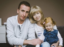  Katarzyna, Kamil i Ala Cieślakowie są kochającą się rodziną