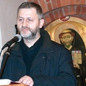  Gośćmi październikowego męskiego spotkania byli bp Edward Dajczak i Franciszek Kucharczak 