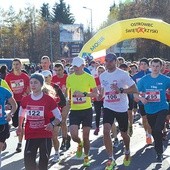 Start głównego Biegu Niepodległości 