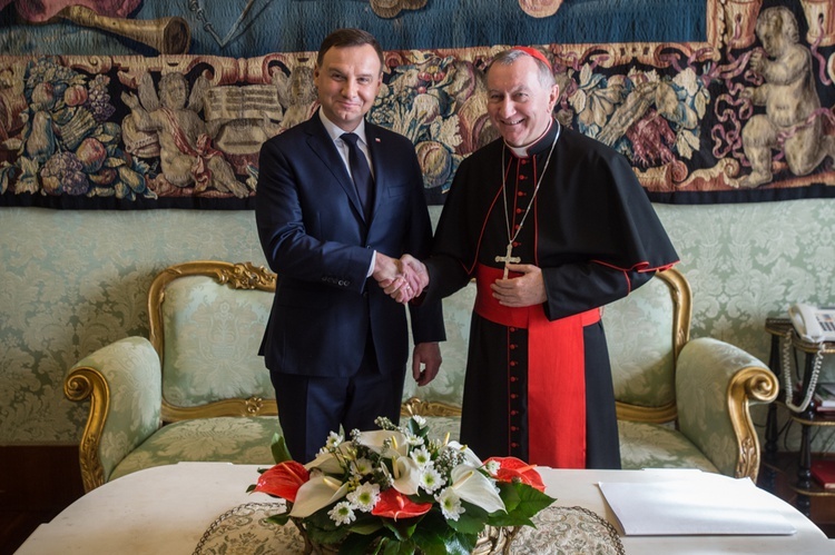 Andrzej Duda  w Watykanie - cz. 2