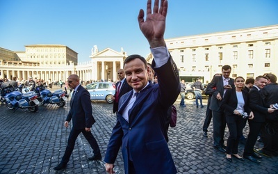 Prezydent Duda zakończył wizytę w Watykanie