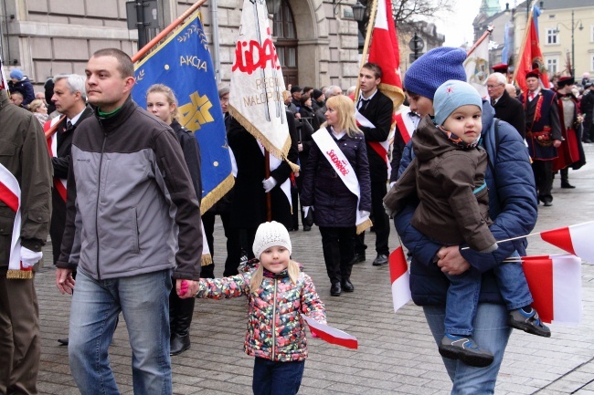 Krakowskie obchody Święta Niepodległości