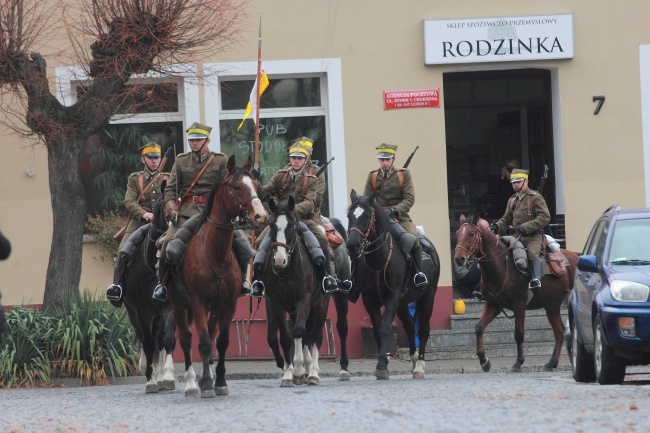 Ułani w Chobieni