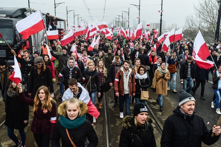 Marsz Niepodległości wg J. Szymczuka