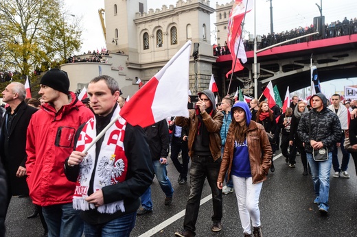 Marsz Niepodległości wg J. Szymczuka