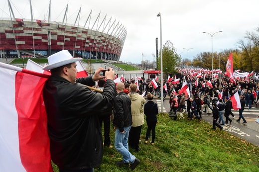 Marsz Niepodległości wg J. Szymczuka