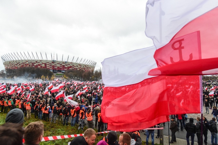 Marsz Niepodległości wg J. Szymczuka