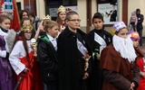 Święci i błogosławieni uczestniczący w procesji