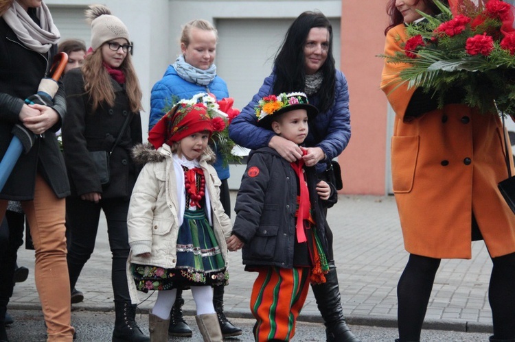 Uroczystości patriotyczne w Łyszkowicach